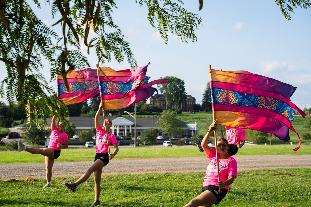 2026 Center of the Ring Production Flags