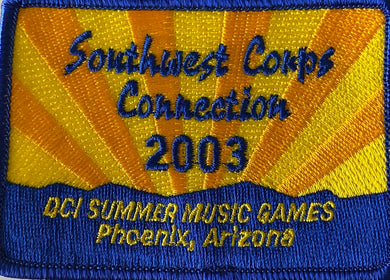 2003 Southwest Corps Connection Patch